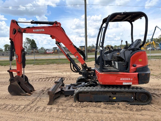 2020 KUBOTA KX033-4 EXCAVATOR