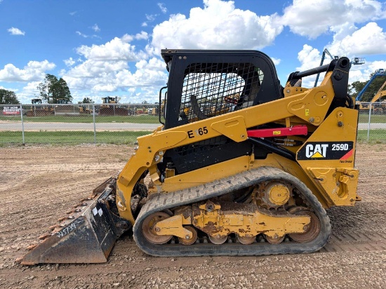 2018 CATERPILLAR 259D SKID STEER