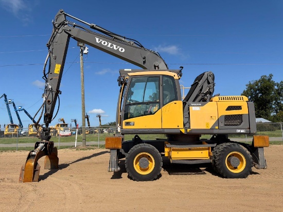 2014 Volvo Ew160d Mobile Excavator