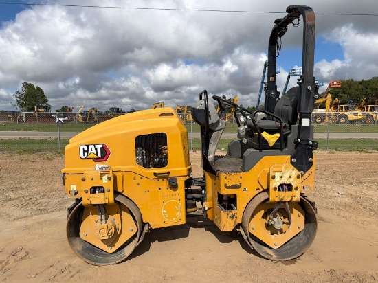 2022 CATERPILLAR CB27 DOUBLE DRUM ROLLER