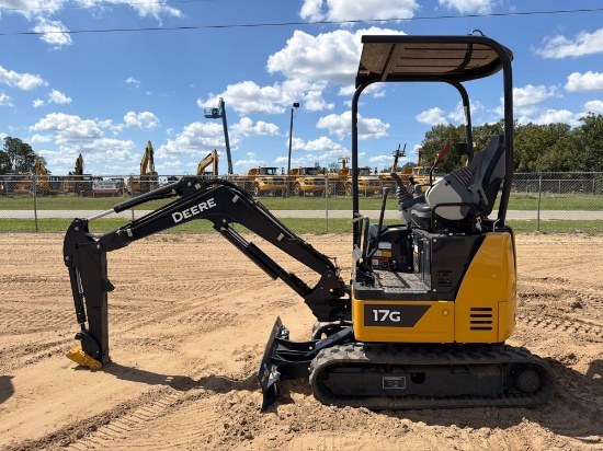 (Unused) 2023 John Deere 17g Excavator