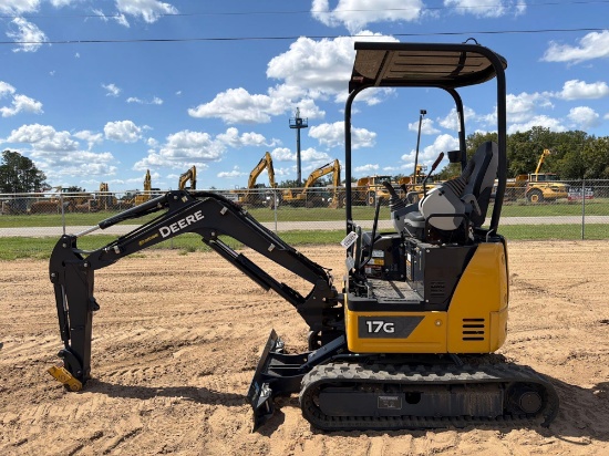 Unused 2023 John Deere 17g Excavator