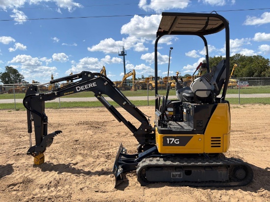 (UNUSED) 2023 JOHN DEERE 17G EXCAVATOR