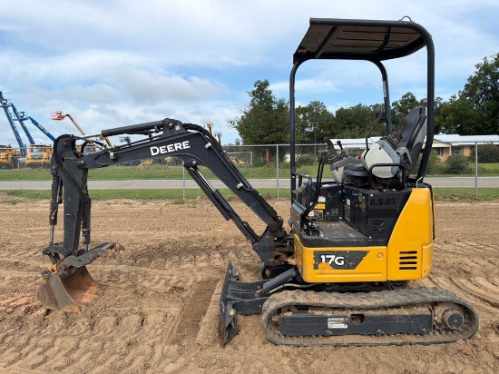 2022 John Deere 17g Excavator