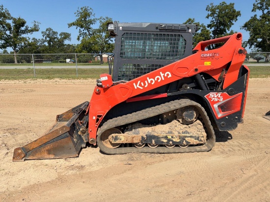 2023 Kubota Svl75-3 Skid Steer