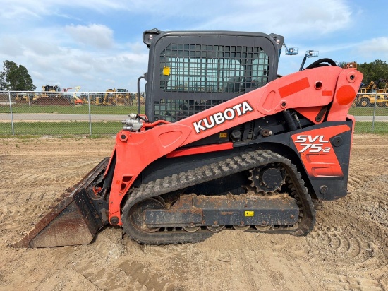 2019 KUBOTA SVL75-2 SKID STEER