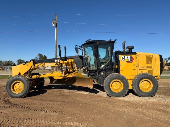 2021 CATERPILLAR 140 MOTOR GRADER