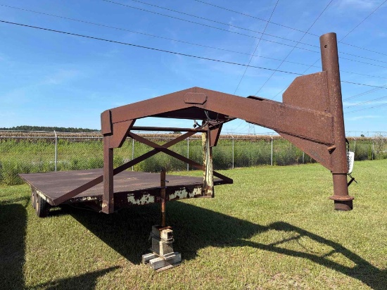 Homemade 96"X20' Gooseneck Trailer