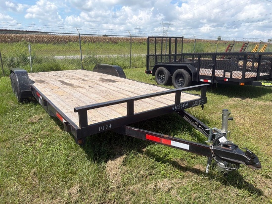 Direct 8' X 20' Dbl Axle Car Hauler Trailer