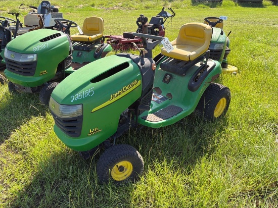 Inop John Deere L111 Automatic Riding Lawn Mower