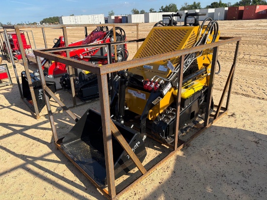 UNUSED AGT MX-CRT23 STAND ON SKID STEER