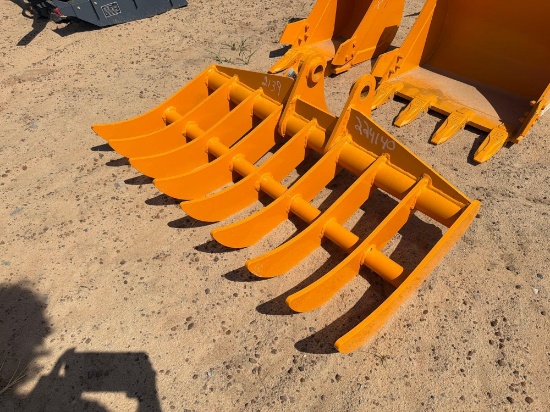 Unused Future Cat 305 44" Excavator Rake