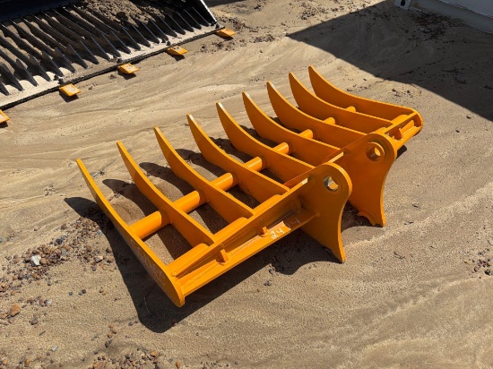 UNUSED FUTURE CAT305-44" EXCAVATOR RAKE