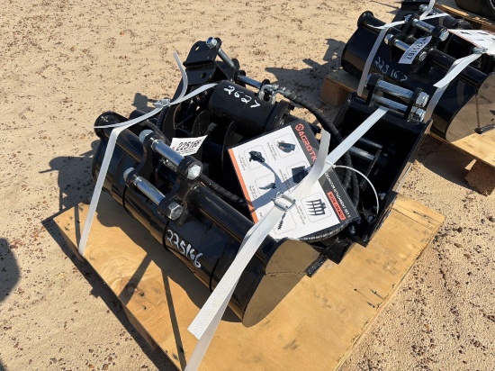 Unused Agt 12exset6 Mini Excavator Attachment Set