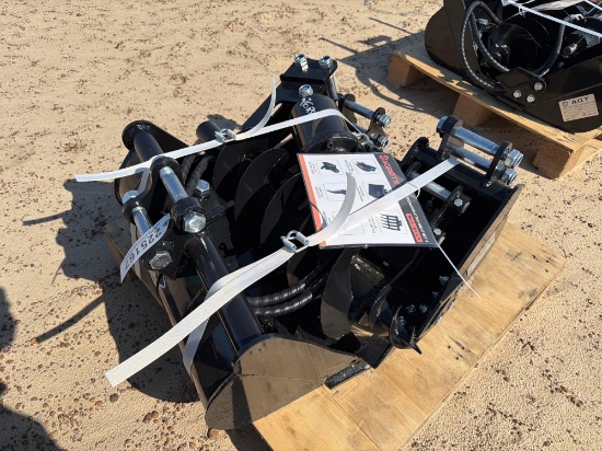 Unused Agt 12exset6 Mini Excavator Attachment Set