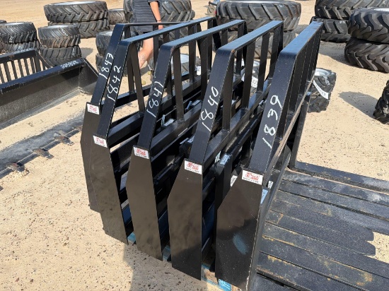 Unused Kivel 48" - 3500lb Cap Pallet Forks