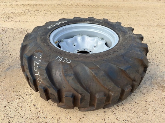 UNUSED (1) 17.5L-24IND 7 LUG TIRES