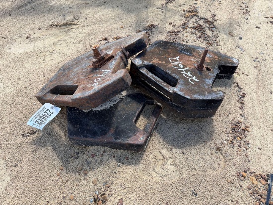 ***(2) Sets Of Tractor Weights