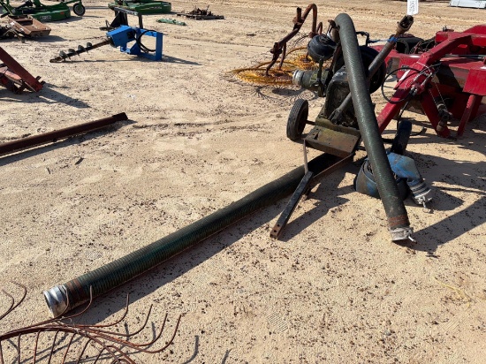 WATER PUMP W/ HOSE & 20' HOSE
