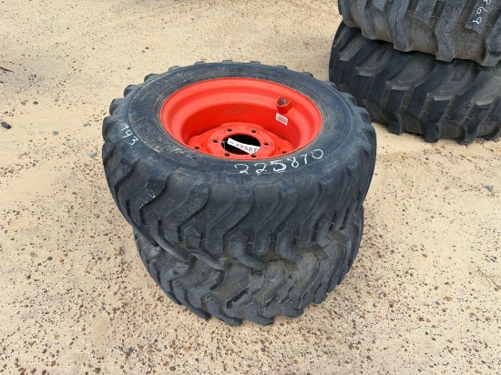 (2) 10-16.5 Tires On 6 Lug