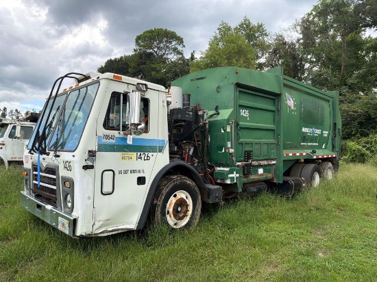 2014 MACK ELITE LEU613 GARBAGE TRUCK
