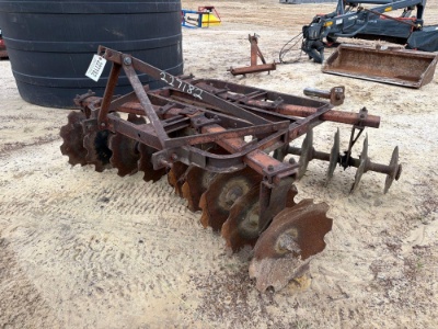 6' Disc Harrow, 3pt