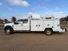 2019 FORD F-550XL EXTENDED CAB SERVICE TRUCK