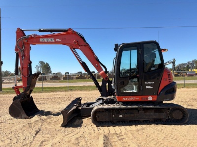 2018 Kubota Kx080-4s Excavator
