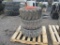 (3) Skid Steer Tires