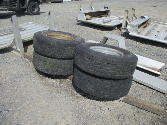 (4) Used LT265/75 R16 Tires