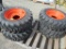 (4) New 10 - 16.5 Bobcat Wheels/ Tires