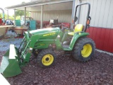 John Deere 3025E Tractor w/D160 Loader