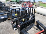 New 4,200lbs. Step Thru Pallet Fork  Attachment