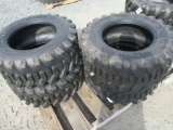 (4) New 12 - 16.5 Skid Steer Tires
