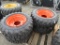 (4) New Bobcat 10 x 16.5 Tires & Wheels
