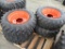 (4) New Bobcat 10 x 16.5 Tires & Wheels
