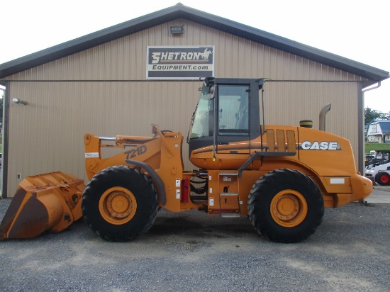 Case 721 D Articulating Wheel Loader