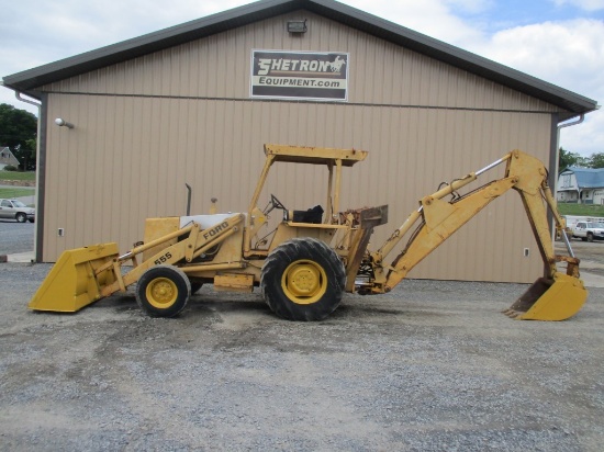 Ford 555 Loader Backhoe