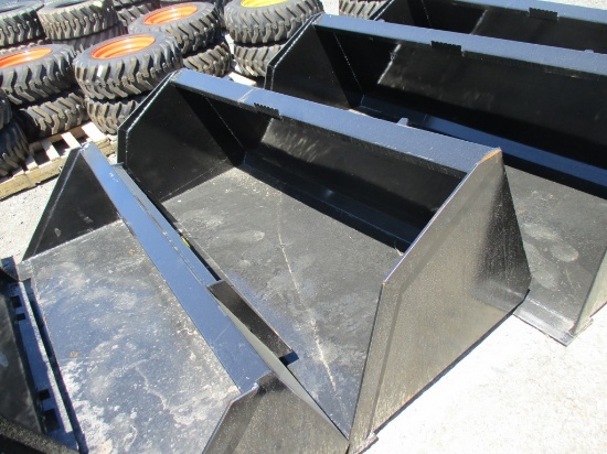 New 78" Quick Attach Large Capacity Bucket