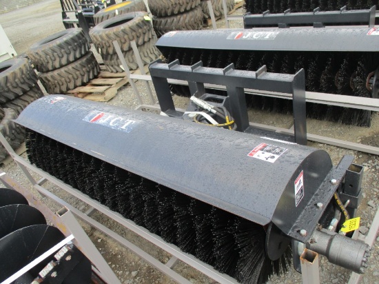 New 72" Quick Attach JCT Angle Broom