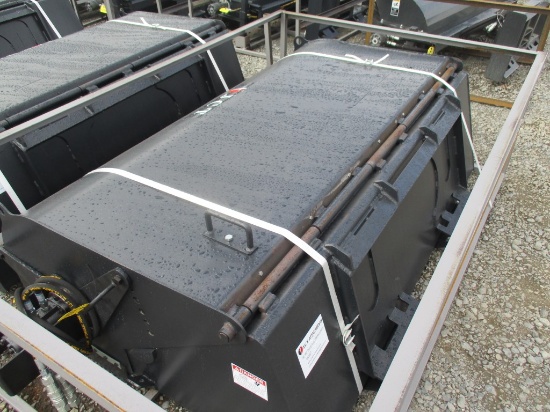 New 72" Quick Attach JCT Broom Bucket
