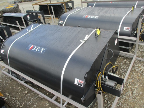 New 72" Quick Attach JCT Broom Bucket