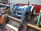 Ford 1520 Tractor w/Woods 155 Loader