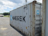2013 Maersk 20ft. Sea Container