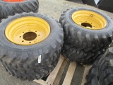 (4) New JD/Gehl/NH 10 x 16.5 Tires & Wheels