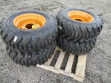 (4) New Case 12 x 16.5 Tires & Wheels