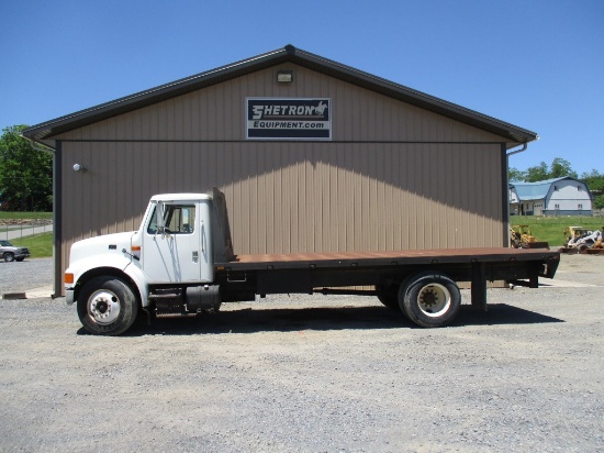 1996 International 4700 Stake Bed Truck