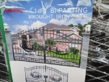 New 14ft. Bi-Parting Wrought Iron Gate