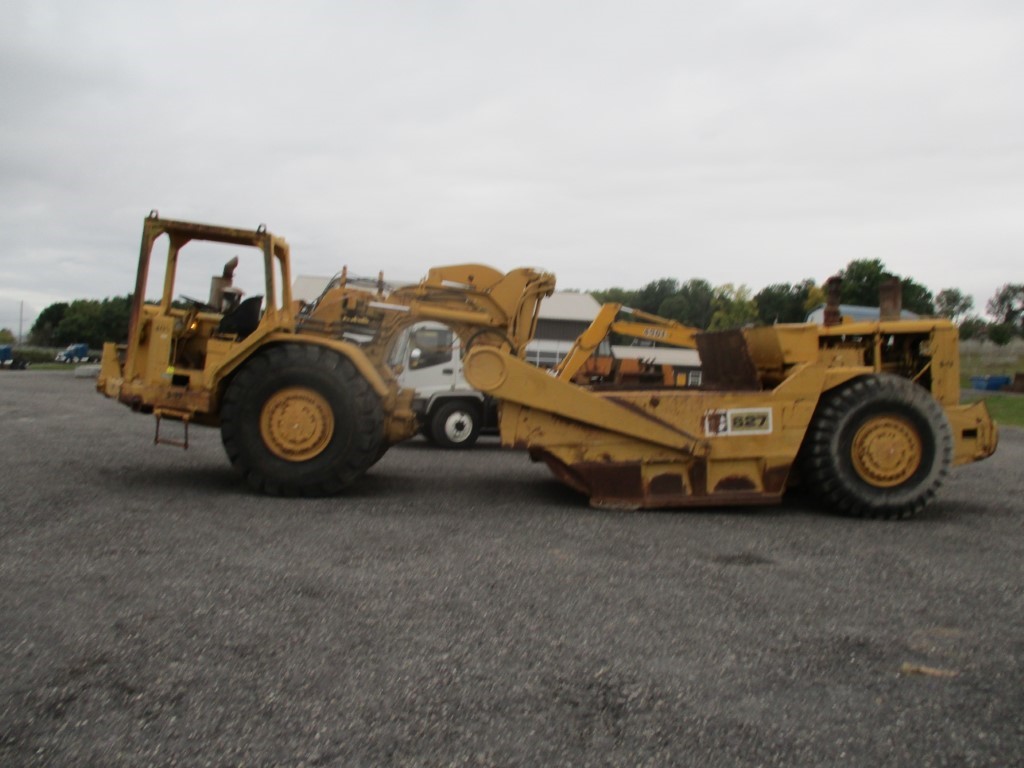 Loaded a CAT 627 Scraper this morning