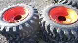 (4) New 12-16.5 Bobcat Tires & Wheels